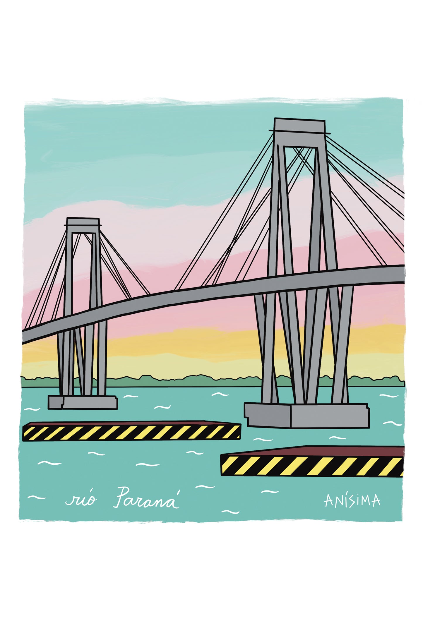 Puente | Serie Láminas de Autor - Anísima