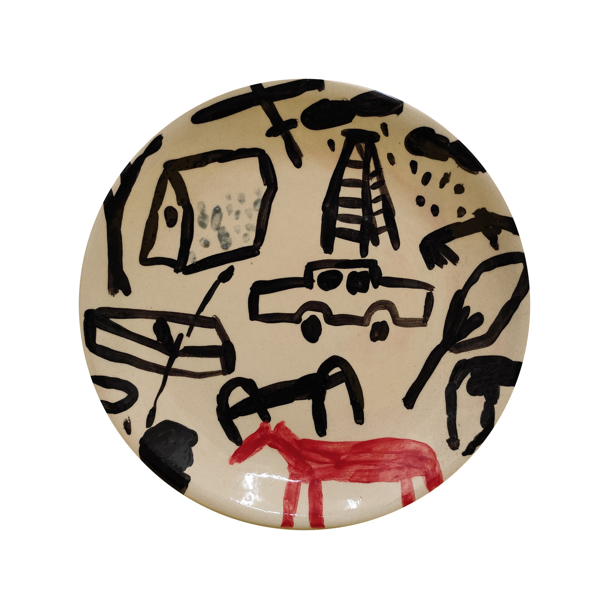 Platos de cerámica - #4 S/T - Mateo Argüello Pitt