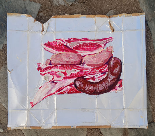 Asado y vino para el pueblo Argentino - Juan Suarez