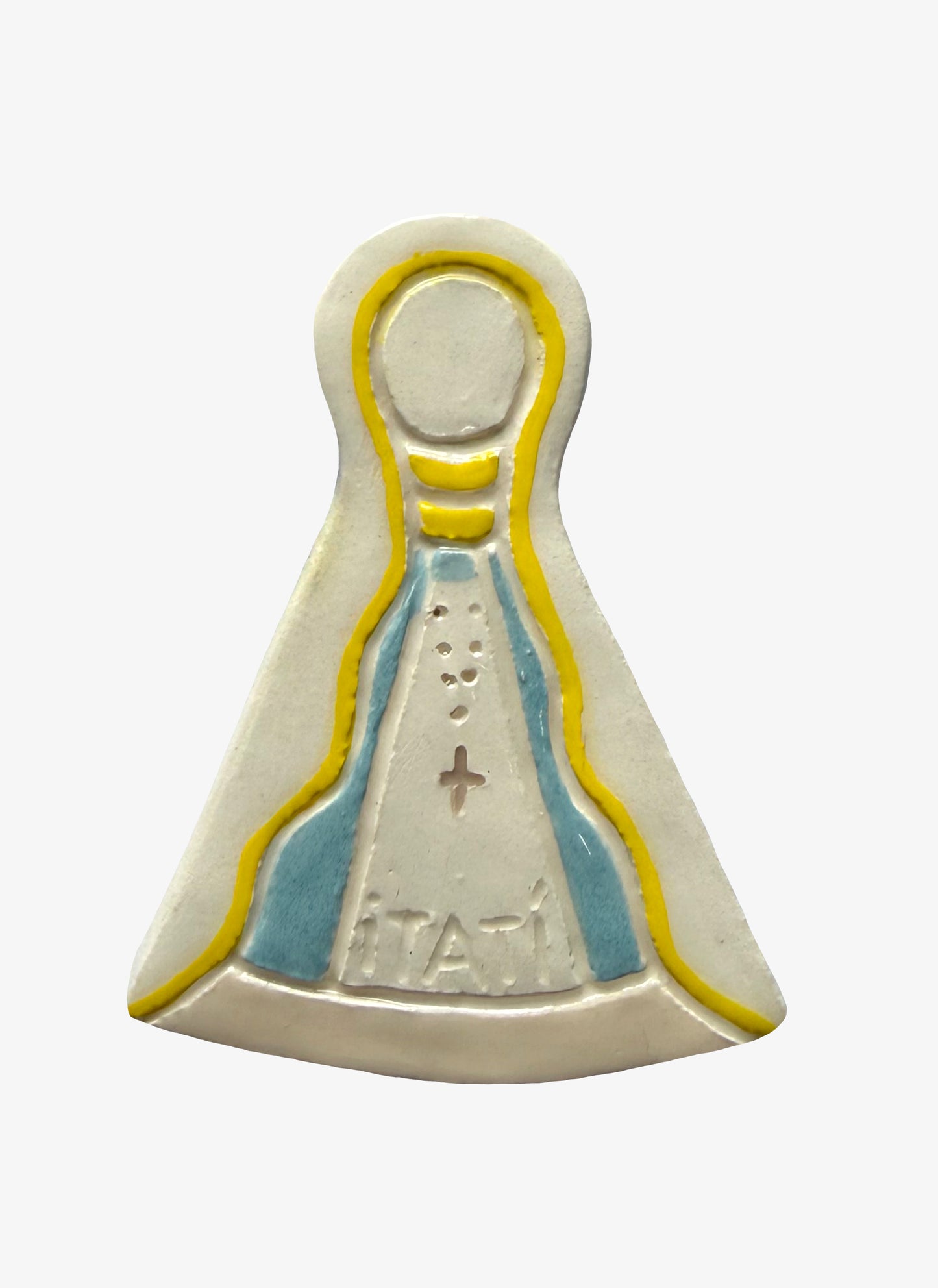 Pin Virgencita Itatí | Serie Amuletos correntinos - Piezas de Autor - Anísima