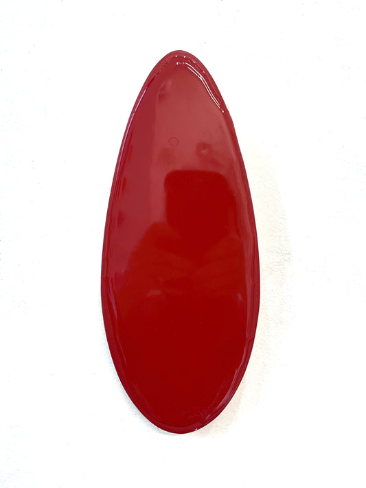 Oval rojo | Serie Ovales - Jacinta Grondona